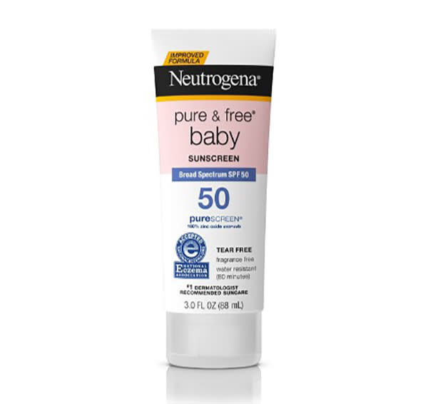 Neutrogena Pure & Free Baby Sunscreen SPF 50 