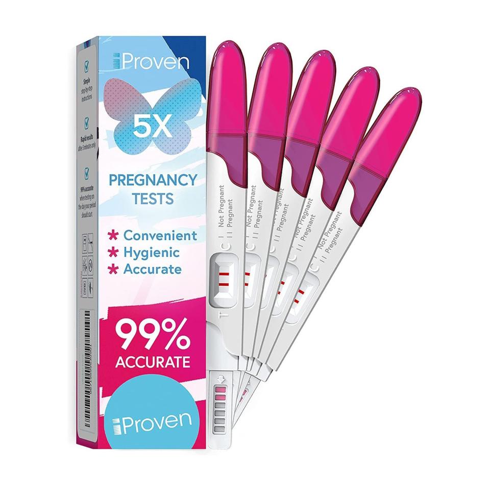 4) Pregnancy HCG Tests (5-Count)