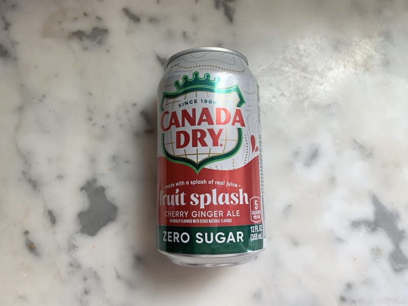 Canada Dry Zero Sugar Fruit Splash Cherry Ginger Ale