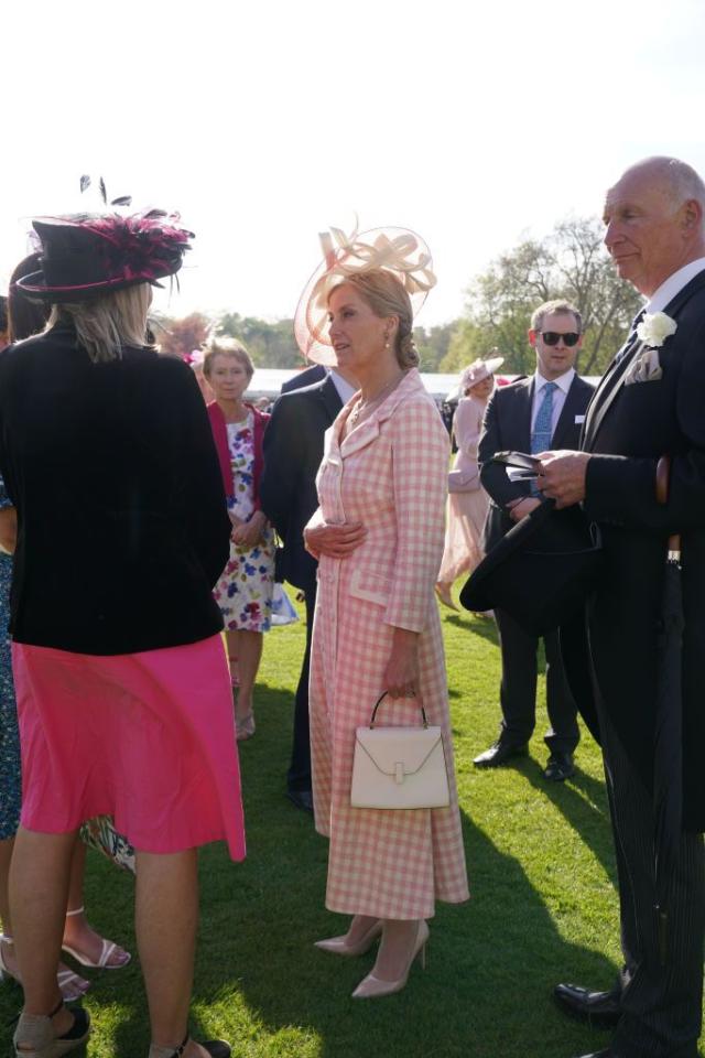 duchess of edinburgh pink gingham dram