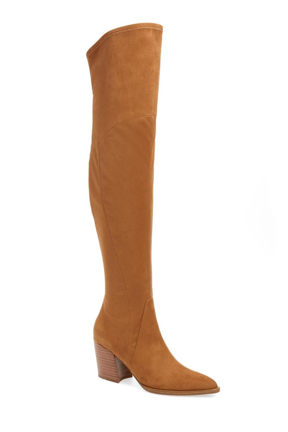 Cathi Pointed Toe Over the Knee Boot