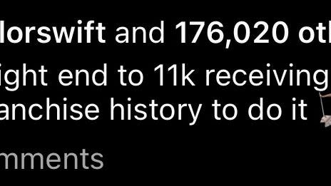 taylor swift's like on the chiefs' post for travis kelce earlier this week