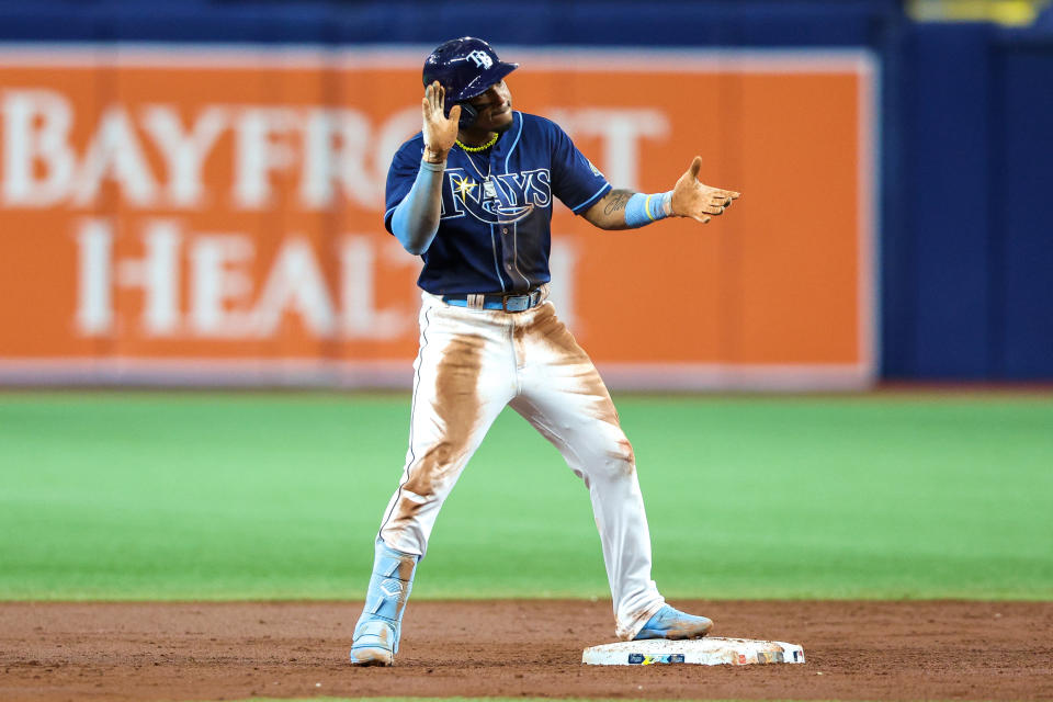 Wander Franco and the Rays are off to a great start in 2023. (Nathan Ray Seebeck/Reuters)