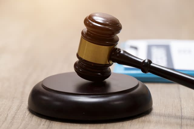 <p>Getty Images</p> Stock image of a court gavel