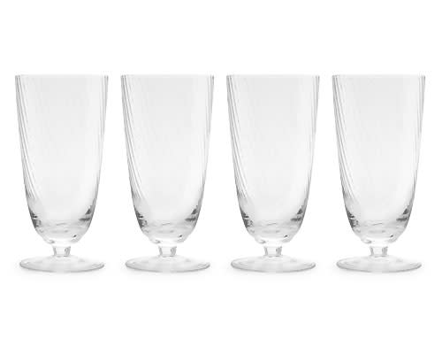 <b>Set of Four Twisted Finish Large Champagne Flutes</b> <br><br>Designed in-house and exclusive to Indigo, this set of four Twisted Finish Champagne Flutes is perfect for holiday hosting or casual, fire-side gatherings. Each glass measures approximately 2 x 2 x 8-inches and is packaged in a 6 x 6 x 9.6 gift box. Suggested retail price $32.50, available in-store at Indigo locations across Canada and online at <a href="http://www.chapters.indigo.ca/home/" rel="nofollow noopener" target="_blank" data-ylk="slk:indigo.ca;elm:context_link;itc:0;sec:content-canvas" class="link ">indigo.ca</a>.