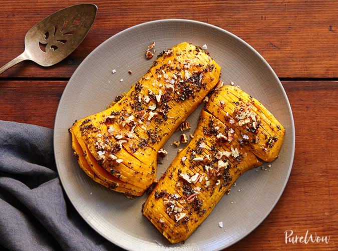 Hasselback Butternut Squash