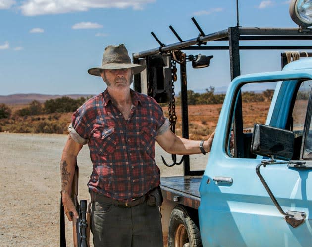 Im australischen Outback lauert Schweineschlachter Mick Taylor auf Touristen. (Bild: ddp images)