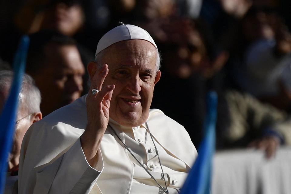 Pope Francis has fired Texas bishop Joseph Strickland, a staunch critic of his leadership (AFP via Getty Images)