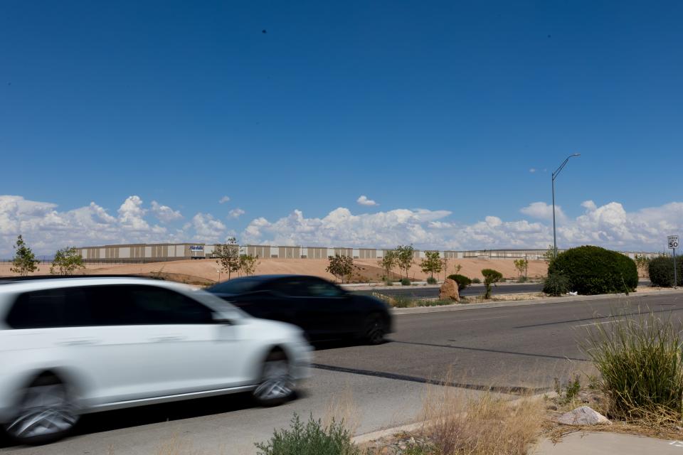 The Marshalls distribution center has opened in East El Paso.