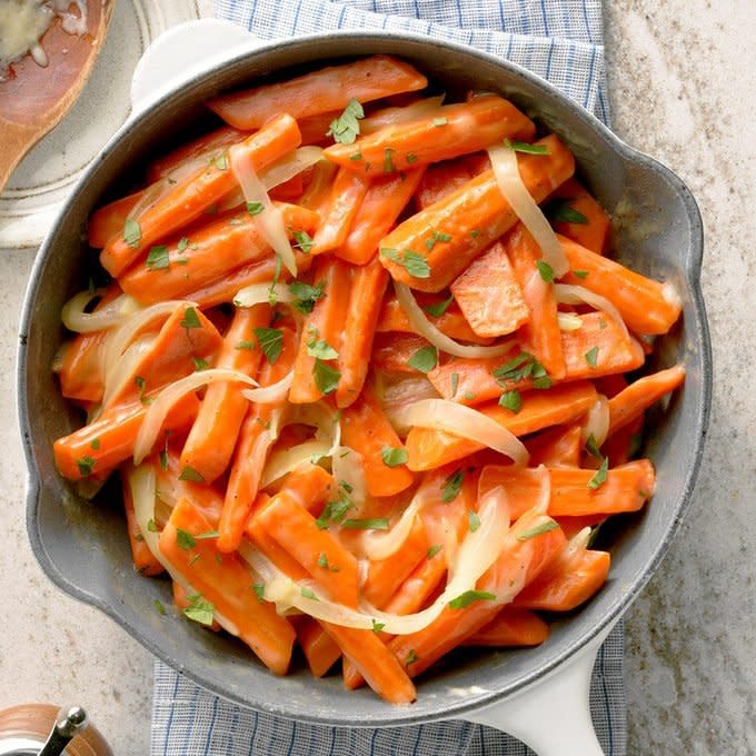 Carrots Lyonnaise