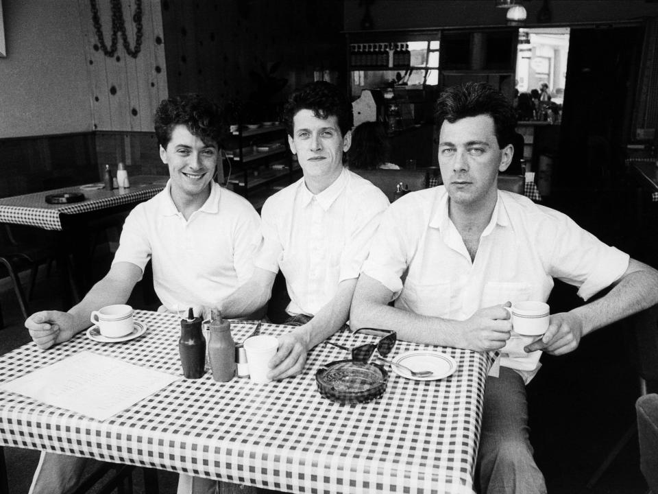 The Blue Nile band around 1980.