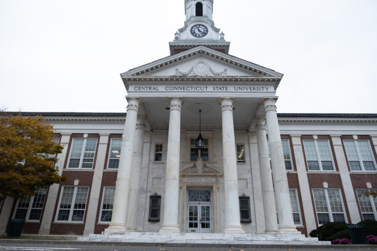 Central Connecticut State University is expected to see a decline in funding next year. (Shahrzad Rasekh / CT Mirror)