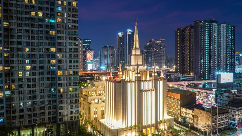 The Bangkok Thailand Temple of The Church of Jesus Christ of Latter-day Saints. The public can visit the temple during an open house Sept. 1-16. The temple will be dedicated on Oct. 22.