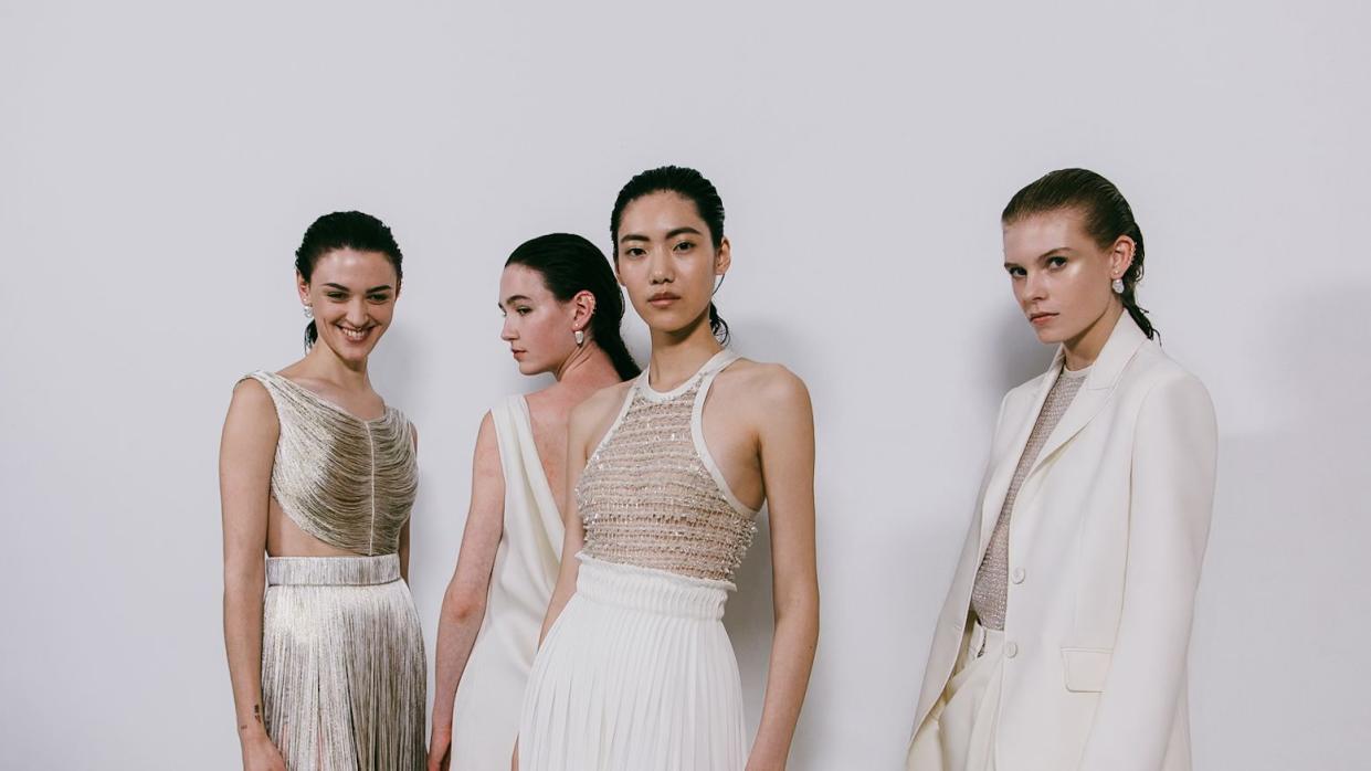 dior backstage fw24 couture