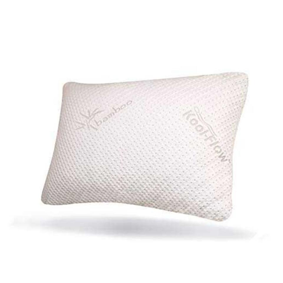 3) Snuggle-Pedic Bamboo Memory Foam Pillow