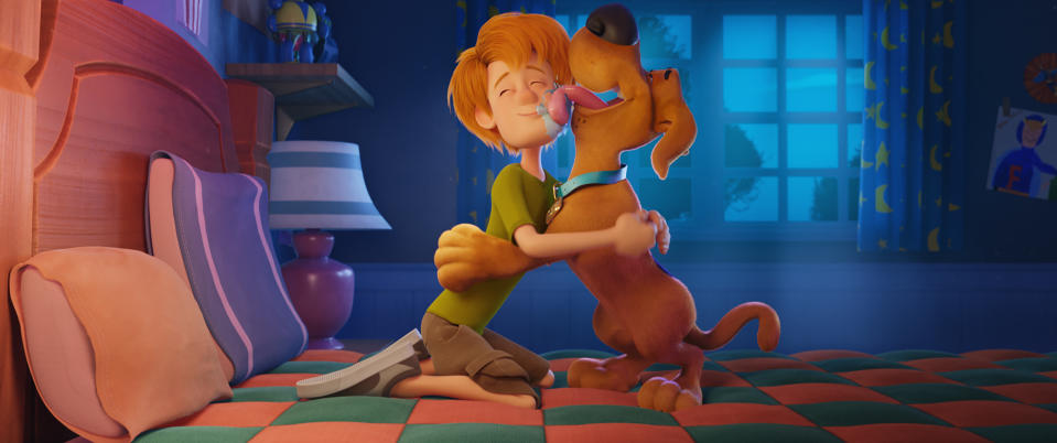 A still from the new Scooby Doo film <i>Scoob!</i> (Warner Bros)