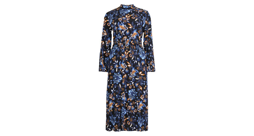 Marks and Spencer floral midi dress, £45