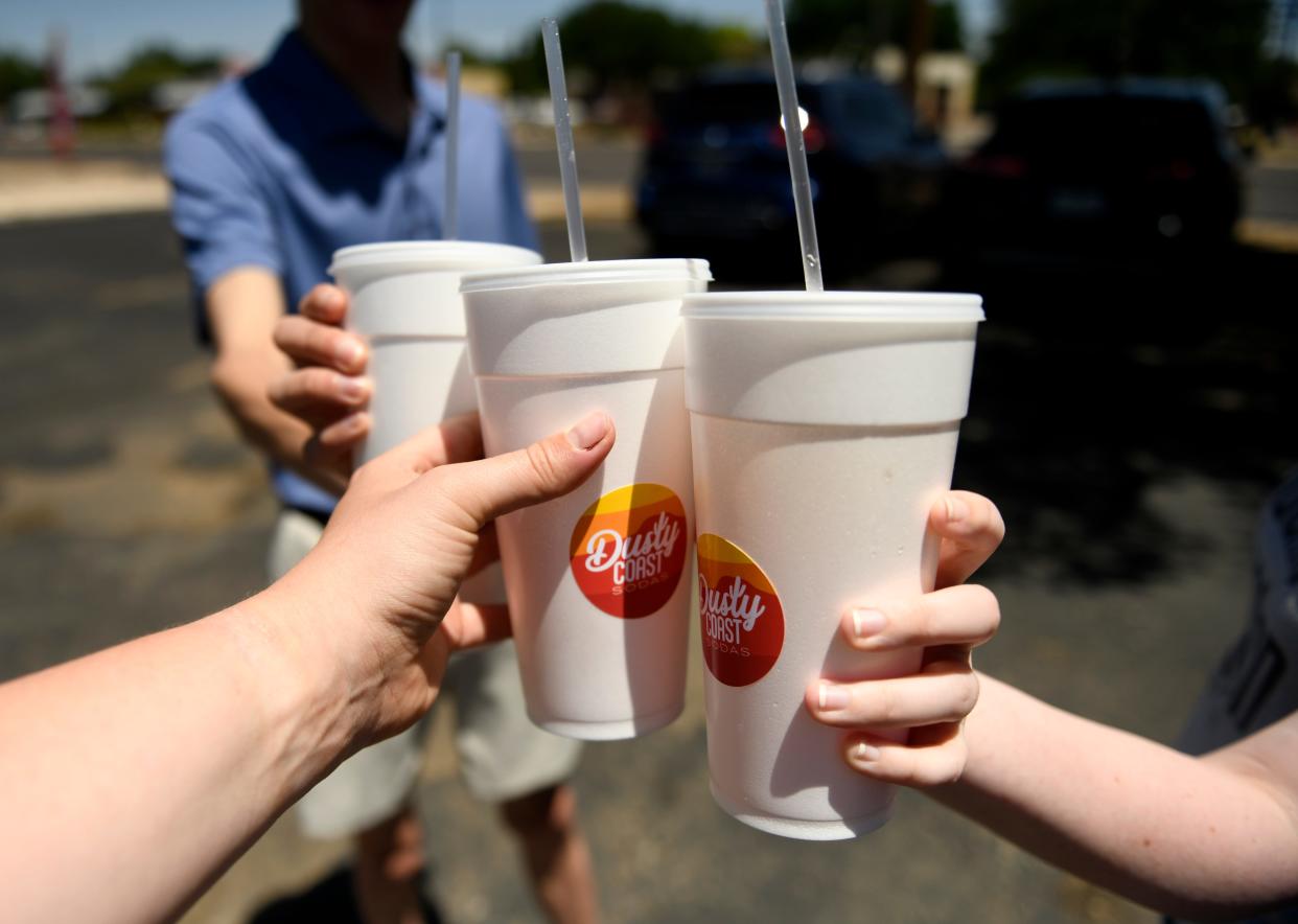 Dusty Coast Soda drink taste test, Wednesday May 8, 2024.