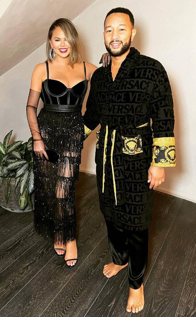 Chrissy Teigen, John Legend, 2021 Grammy Awards, Instagram