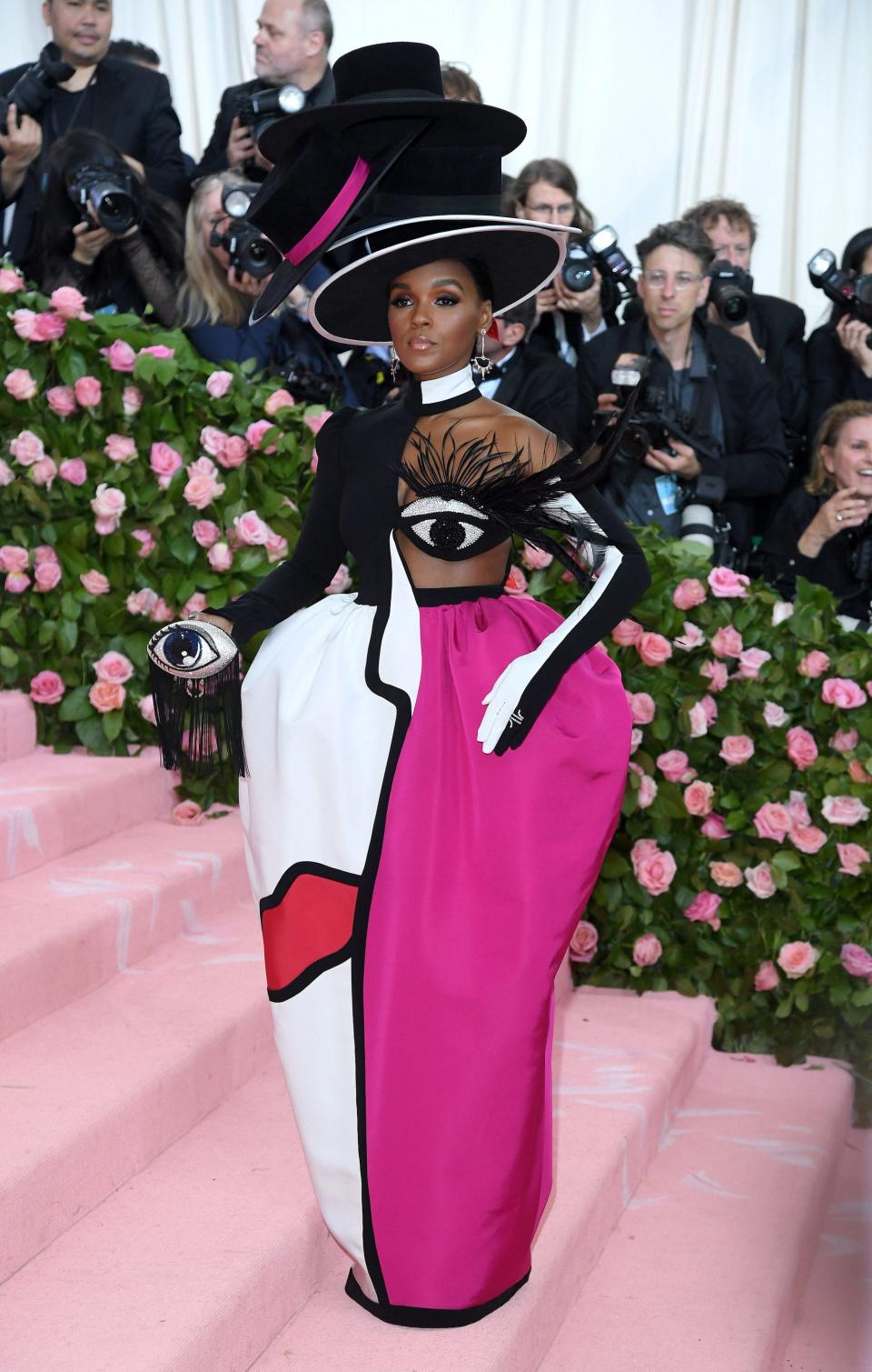 Janelle Monáe attends the Met Gala on May 6, 2019.