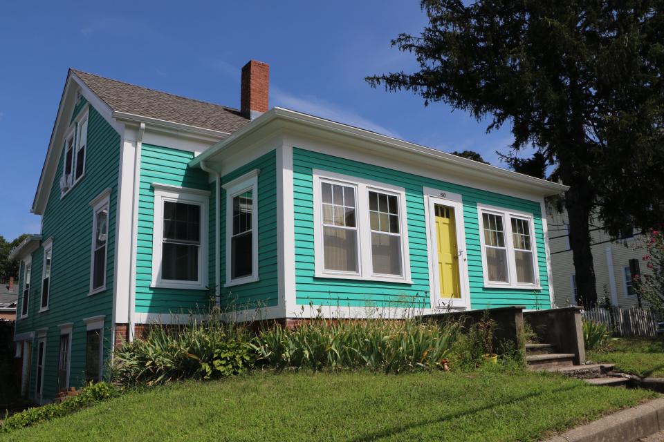 A 2023 photo of the house at 50 Meadow St. in Pawtucket purchased for the Rev. John A. Thompson in the 1920s by the board of the Dexter Street Rescue Mission in appreciation for his work at the anti-liquor institution.