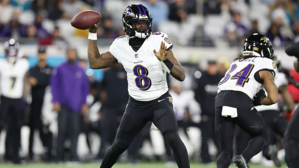 Lamar Jackson isn't phased by the Baltimore Ravens' underdog tag. - Mike Carlson/Getty Images