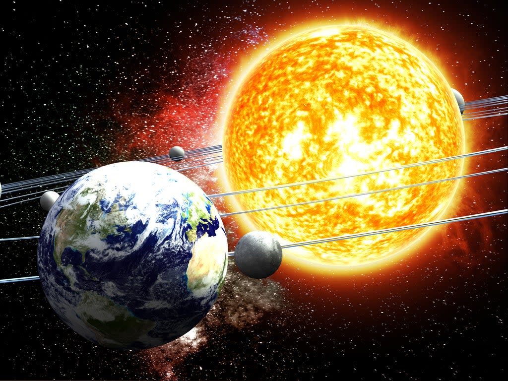 The gravitational interactions between the Earth, the Moon and the Sun could be causing tectonic plates to move, scientists say (Getty/iStockphoto)