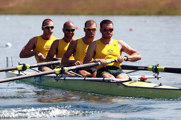 Rowing: Triple Olympic champion Drew Ginn, along with young Victorian Josh Dunkley-Smith, James Chapman and Will Lockwood make up the 2012 incarnation of the Oarsome Foursome. They will be attempting to break Great Britain's 12-year dominance of the event.