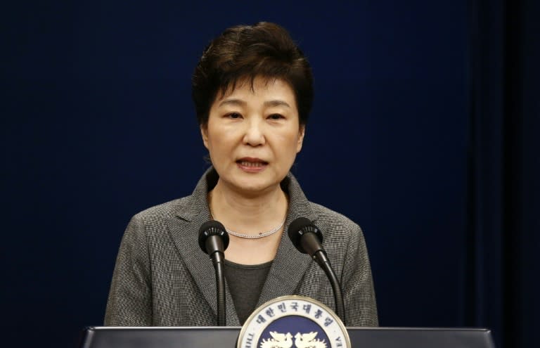 South Korea's impeached ex-president Park Geun-Hye left the presidential Blue House, two days after the Constitutional Court's verdict removing her from office over a massive corruption scandal