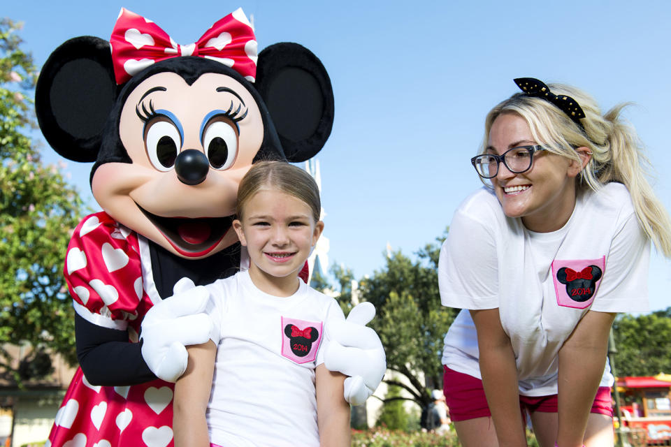 <p>Jamie Lynn Spears became a mom at 17. (Photo by Chloe Rice/Disney Parks via Getty Images) </p>