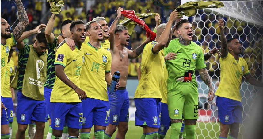 巴西以1比0擊潰瑞士，拿到16強入場券。（圖／達志／美聯社）