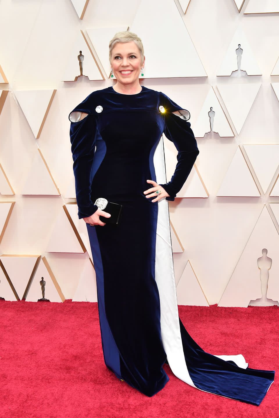 Olivia Colman in Stella McCartney