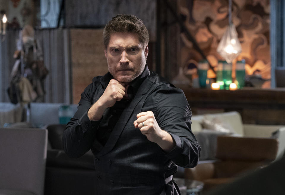 Sean Kanan as Mike Barnes - Credit: Netflix