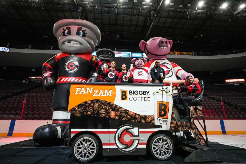 The Cincinnati Cyclones held their media day to invite journalists out to meet players and get on the ice on Wednesday October 11, 2023. Players and mascots were available to answer questions and entertain.