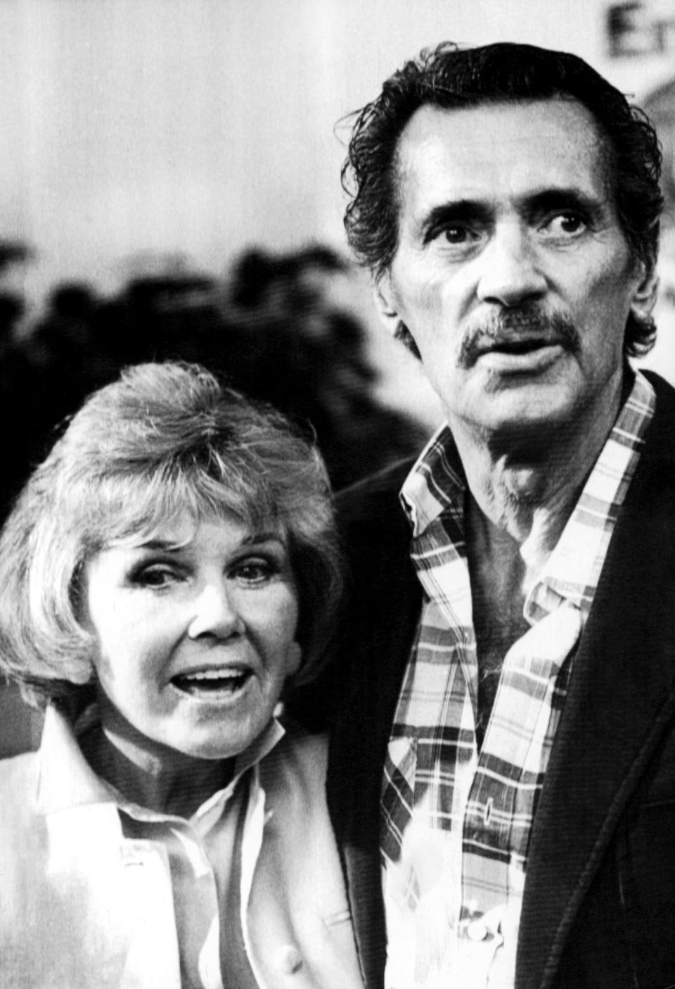 Doris Day With Rock Hudson in Pebble Beach, California on July 22, 1985