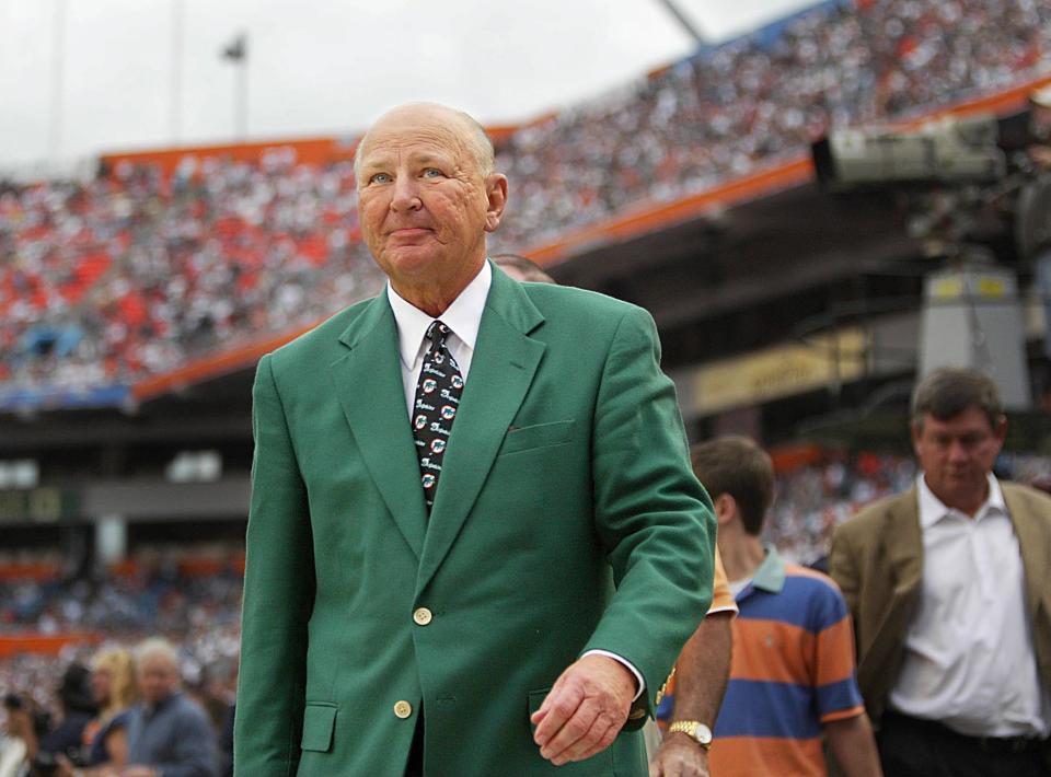 Supreme Court Justice Clarence Thomas first met H. Wayne Huizenga at a formal gala in Washington, D.C., in 1992, when they were both inducted into the Horatio Alger Association. Huzienga, the former owner of the Miami Dolphins, is seen here on the field in 2003 during a Dolphins game against the New Jork Jets.