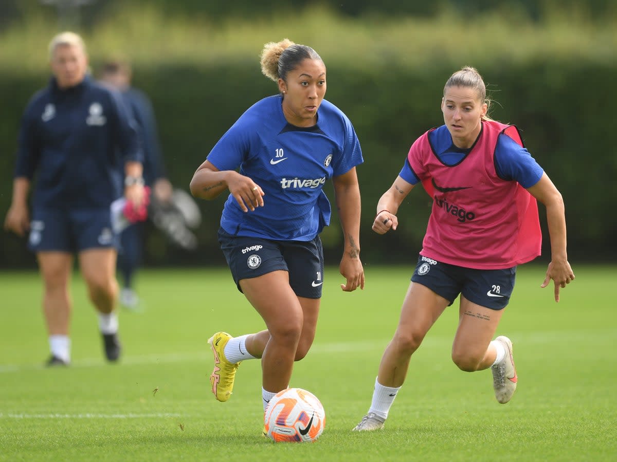 Lauren James is one of a number of exciting players who will be on show  (Chelsea FC via Getty Images)