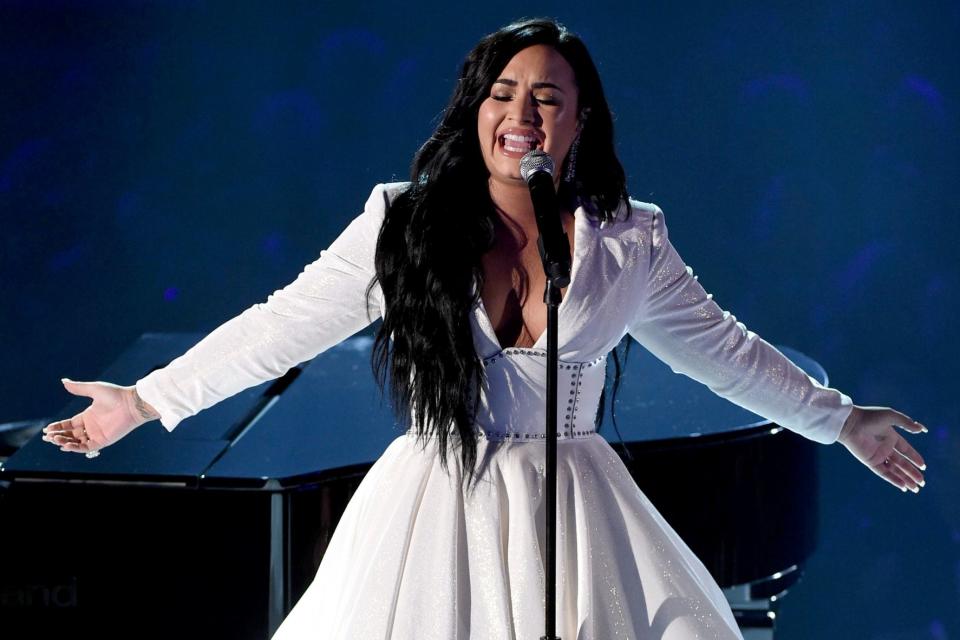 Demi Lovato styled by Law Roach (Getty Images )