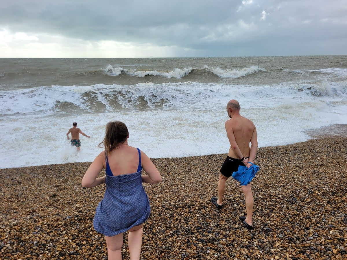 Sauna and sea swimming go hand in hand (Helen Coffey)