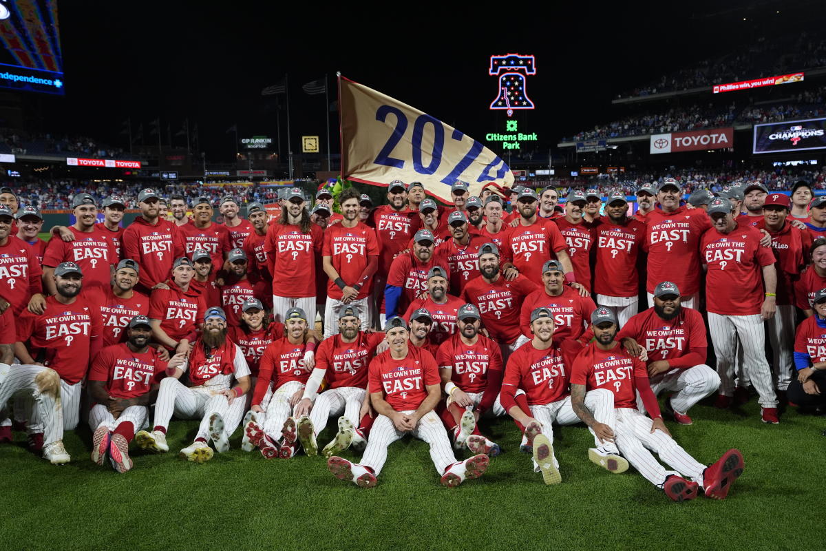 With the NL East title secured, the Philadelphia Phillies know what their task is: the World Series trophy