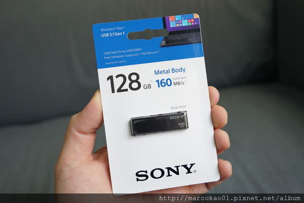 超質感 超輕量 Sony USM-W3 USB3.1 高速隨身碟