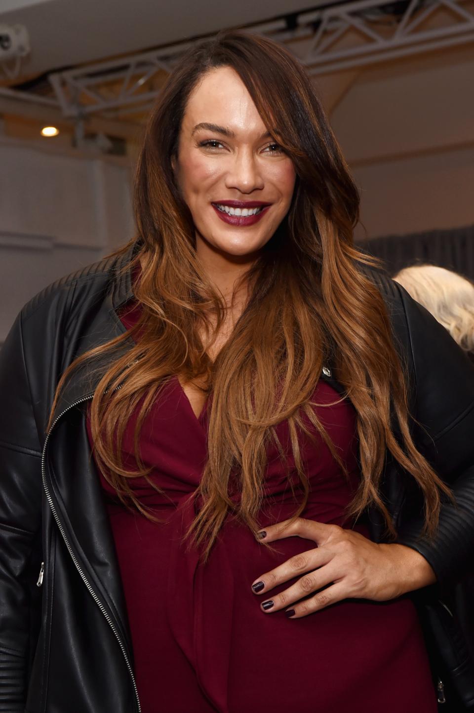 Model and professional wrestler Nia Jax at the Dia&Co fashion show and industry panel at the 2017 theCURVYcon. (Photo by Daniel Zuchnik/Getty Images for Dia&Co,)