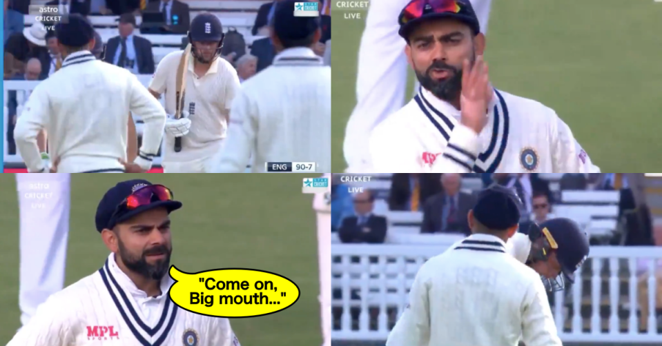 Watch: "Come On, Big Mouth" Virat Kohli Gives Ollie Robinson A Fiery Welcome On Day 5