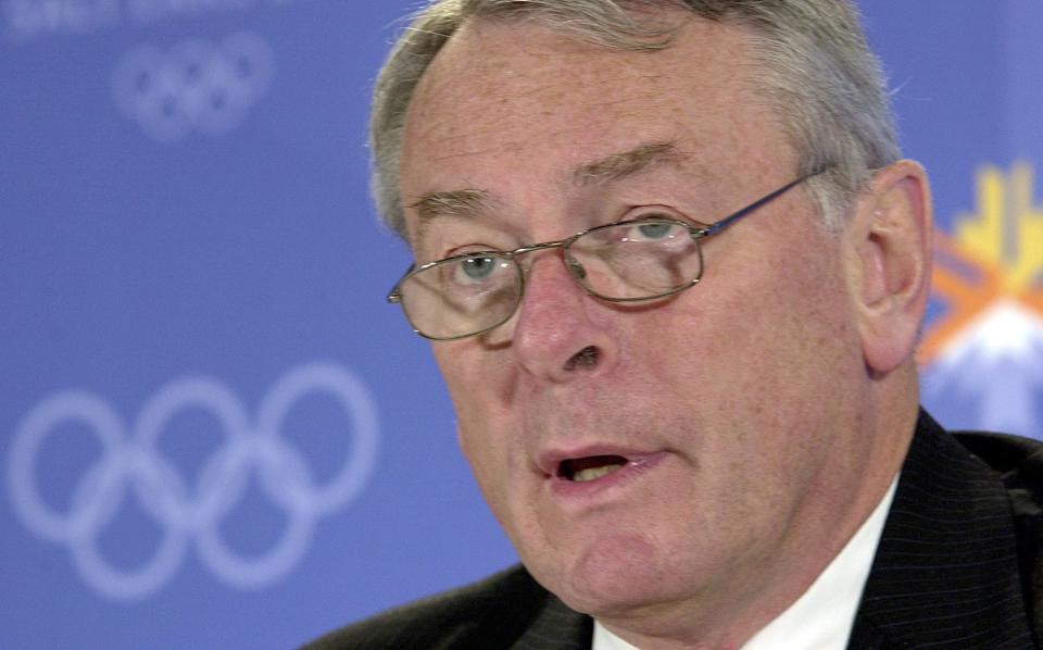 President of the World Anti-Doping Agency Dick Pound in 2002