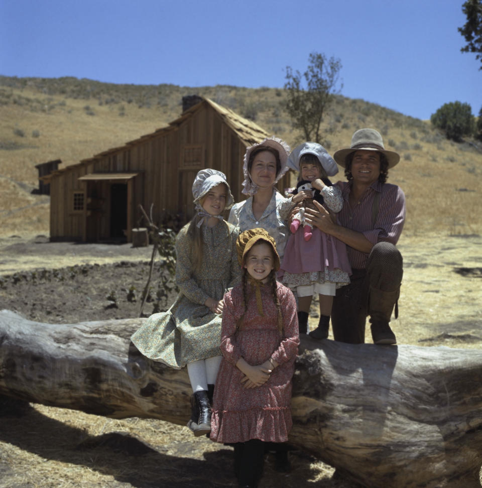 Melissa Gilbert, Melissa Sue Anderson, Karen Grassle, Lindsay/Sidney Greenbush y Michael Landon formaron el clan protagonista de 'La familia Ingalls'. (Foto de NBCU Photo Bank/NBCUniversal via Getty Images via Getty Images)