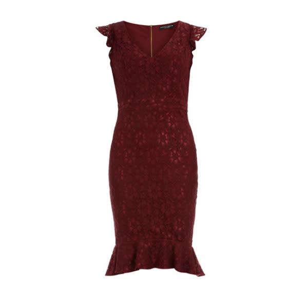 Corded lace fluted dress - £42 – Dorothy Perkins