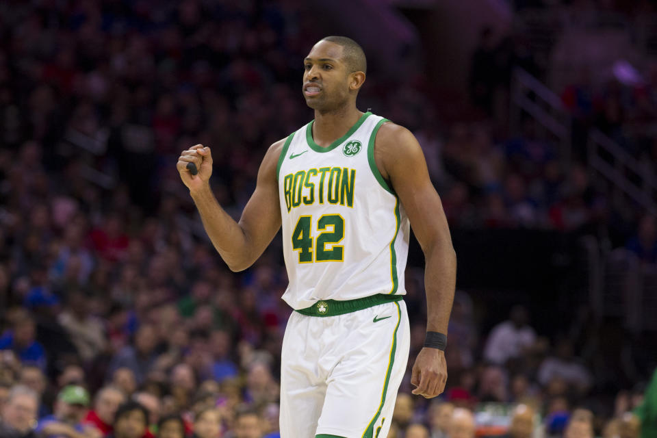 Will Al Horford be a King or a Celtic by the end of free agency? (Photo by Mitchell Leff/Getty Images)