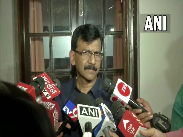 Shiv Sena MP Sanjay Raut (Photo/ANI)