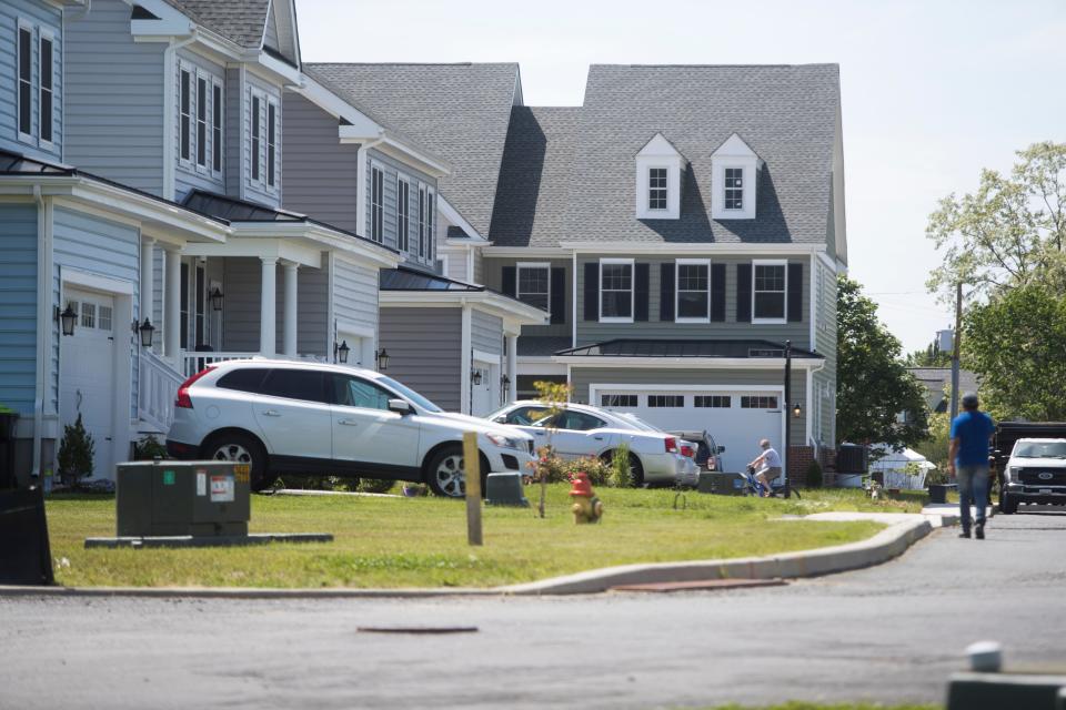 About 50 homes have been built at the Canal District at Fort DuPont in Delaware City. The Fort DuPont Redevelopment and Preservation Corporation has 13 lots remaining in the Canal District, which backs up to the Branch Canal.