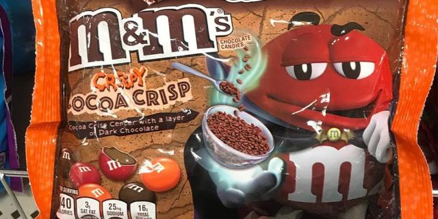 M&M's new Creepy Cocoa Crisp sounds like something you'd eat for